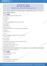 Đề thi học kì 1 Tiếng Anh 12 Bright - Đề số 5